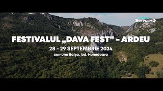 Prima ediție a Festivalul „Dava Fest”  Ardeu 2829 septembrie 2024 promo ServusHD [upl. by Marrissa]