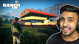 I BUILD MY DREAM MANSION  RANCH SIMULATOR GAMEPLAY 12 [upl. by Ellivnarg]