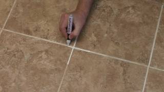 Rejuvenate GROUT RENEWER Pen Application Guidelines [upl. by Aidaas]