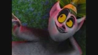 King Julian I like to move it Madagascar Version with Lyrics [upl. by Bachman484]