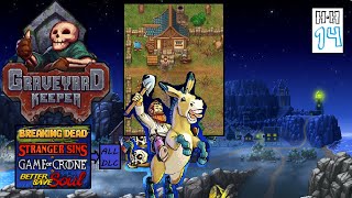 Ep 14 GRAVEYARD KEEPER ALL DLC Gameplay Español  Nos ponemos a muerte con el DLC Better Save Soul [upl. by Aillil3]