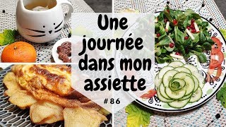 🍎 Une journée dans mon assiette 🍎 86 COLORS OF TEA  UJDMA [upl. by Adianez]