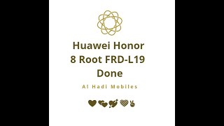 How to Root FRDL19 Honor 8 and Install TWRP [upl. by Sammons]