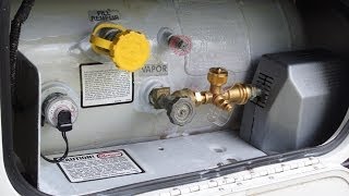 Adding a Propane distribution system to a RV [upl. by Faxon]