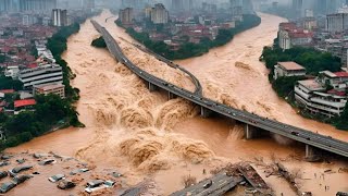 Now in China Typhoon Gaemi caused major flooding in Chaozhou Guangdong Province [upl. by Lon]