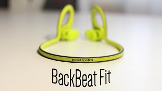 Обзор Plantronics BackBeat Fit [upl. by Ibob]