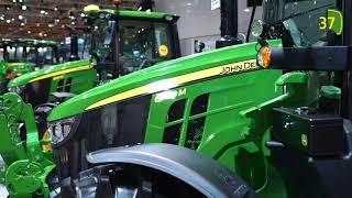 Agritechnica 2019 John Deere Standtour  TraktorInnovationen [upl. by Kippar191]