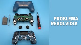 Tutorial Analógico do controle de PS4 PUXANDO PRO LADO [upl. by Enialehs]