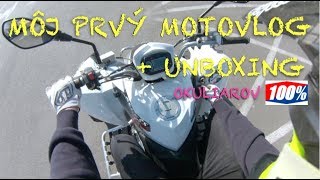 MOTOVLOG 1 SKCZ  UNBOXING 100 GOOGLES [upl. by Edna]