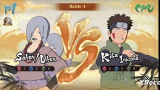 Sakon Ukon vs Kiba inuzuka  Naruto X Boruto ultimate ninja storm connection  zuyu emulator [upl. by Eilatan]