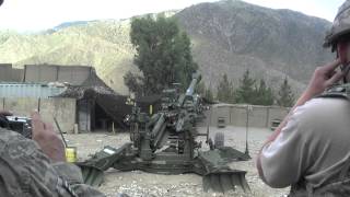 M777 Howitzer Direct Fire Bravo Battery 3321 HD Video 8 [upl. by Burgwell257]