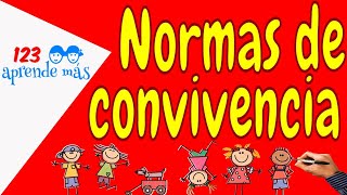 Normas de convivencia para niños  Educación primaria [upl. by Lilllie]