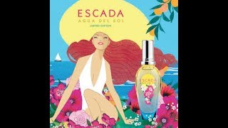 ESCADA Agua del Sol Reseña de perfume [upl. by Ahsyekal900]