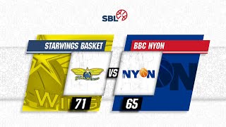 Starwings Basket vs BBC Nyon  Game Highlights [upl. by Adnaval]