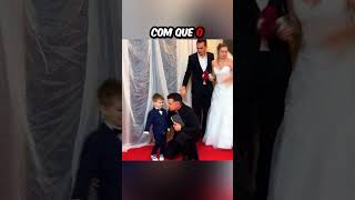 O casamento foi interrompido mas o padre soube o que fazer ❤️ [upl. by Oker]