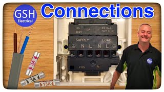 Connections in 3 Switch Fuse Connection Units Switch Fuse Spurs Layout of the Terminals Explained [upl. by Annette]