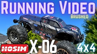 Hosim X06 110 Scale RC Truck RTR  Running Video [upl. by Lorilyn601]