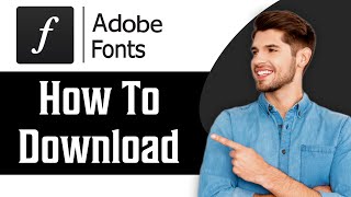 How to Download Adobe Fonts in 2024  Tutorial for Beginners [upl. by Dnartreb222]