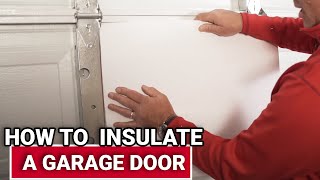 How To Insulate A Garage Door  Ace Hardware [upl. by Willetta355]