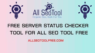 How to Check Server Status  Bulk URL HTTP Status Code Checker  Server Status Checker All SEO Tool [upl. by Natasha]