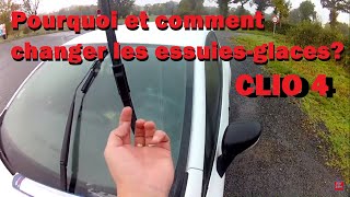 Changer balai essuieglace arrière Renault Scénic Clio Mégane [upl. by Gyasi758]