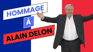 Hommage à Alain Delon  Sa Vie et Carrière Légendaire [upl. by Elleval]