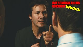 INTERROGATIONS GONE WRONG Keanu Reeves Arrested Interrogated and Really Pissed Off [upl. by Renelle]