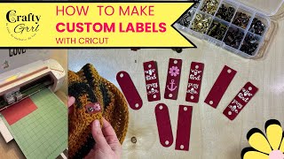 How to make custom labels with Cricut [upl. by Aman]