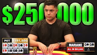 The LUCKIEST Poker Hand 100200 NL at Hustler Casino [upl. by Watkins]