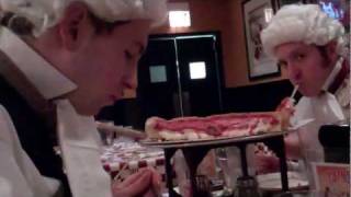 The Founding Fathers Eat Giordanos Pizza and Drink Samuel Adams Beer [upl. by Poul]