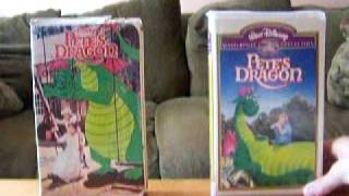 2 Different VHS Versions of Petes Dragon [upl. by Dihgirb402]