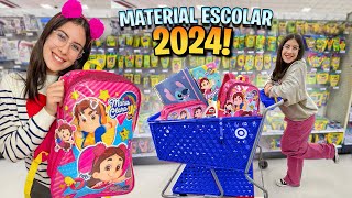 Comprando o meu material escolar 2024  Família Maria Clara e JP [upl. by Cannell]