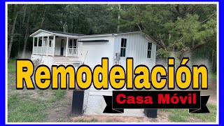 🏠 REMODELACION DE MI CASA  MOBILE HOME IDEAS para CASA PEQUEÑA vlog [upl. by Laon]