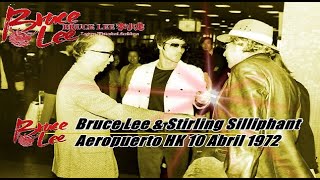 Bruce Lee amp Stirling Silliphant Aeropuerto HK 10 Abril 1972 [upl. by Phi974]