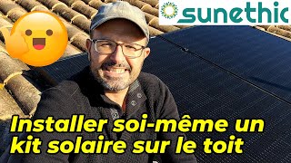 Sunethic  Guide installation panneaux photovoltaïques sur toiture pour réduire la facture EDF [upl. by Marie]