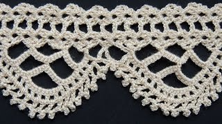 Crochet  Borde  14 [upl. by Ycnay]