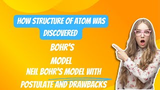 Neil Bohrs atomic model with its postulatestructure of atomlimitations [upl. by Calandra137]