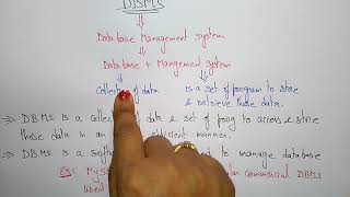 DBMS tutorial for beginners  Lec1 Bhanu Priya [upl. by Rehttam]