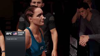 UFC 4  Aspen Ladd vs Jessica Andrade  3 Round Fight  Legendary Difficulty [upl. by Shaefer332]