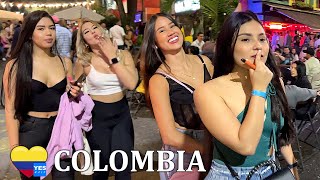 🇨🇴 MEDELLIN 200 AM NIGHTLIFE DISTRICT COLOMBIA 2022 FULL TOUR [upl. by Butch]