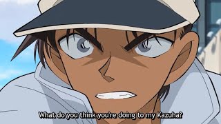 quotWhat do you think youre doing to my Kazuhaquot  Heiji [upl. by Dag]