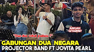 Wow Kemunculan Projector Band ft Jovita Pearl di Bukit Bintang promo lagu baru Tetap Ku Cinta [upl. by Fairley]