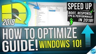 🔧 How to Optimize Windows 10 For GAMING amp Performance in 2019 The Ultimate Updated GUIDE [upl. by Dich]