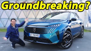 How the allnew Peugeot 3008 surprises in design and range 😮 REVIEW e3008 [upl. by Beach492]