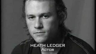 Heath Ledger Tribute BAFTAS 2008 [upl. by Laureen202]