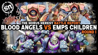 Blood Angels vs Emperors Children  Zone Mortalis Battle Report [upl. by Lamrej]