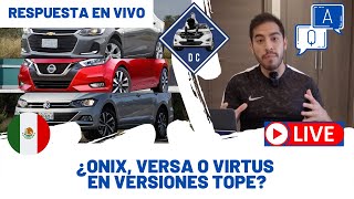 ¿Onix Versa o Virtus en la versión más equiapada  Daniel Chavarría EN VIVO [upl. by Imelida]