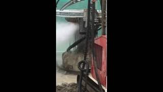 Pile Cropping using Hydrodemolition Equipment [upl. by Iover]