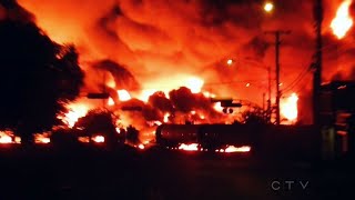 Reflecting on the LacMegantic train disaster 10 years later [upl. by Ahseined]