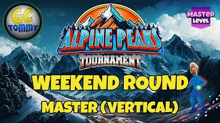 Weekend round MASTER DIV  Alpine Peaks Tournament Golf Clash LIVE [upl. by Lilas]